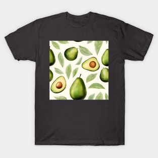 Avocado watercolors T-Shirt